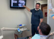 A new patient visiting the dentist in Bryn Mawr Dental Arts